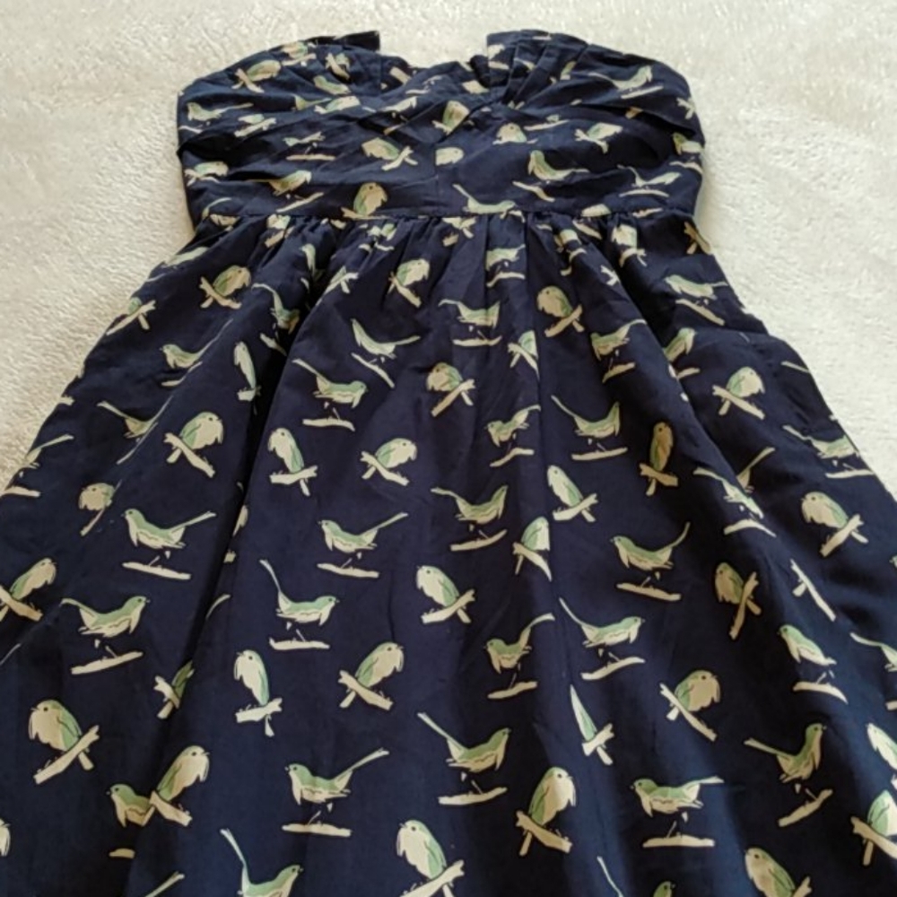 Porridge Anthropologie Sing Sweetly Strapless Dres - Picture 4 of 10